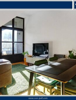 Attraktive 3-Zimmer-DG-Wohnung mit Balkon und TG-Platz in München-Sendling/Waldfriedhof - München