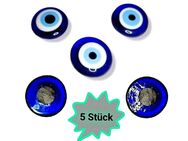 5 Stück Magnetische Glas Dekoration Nazar Boncuk Rund mit Magnet Auge Deko Blau 8,90 €* - Villingen-Schwenningen