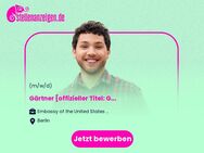 Gärtner (m/w/d) [offizieller Titel: Gardener (m/w/d)] - Berlin