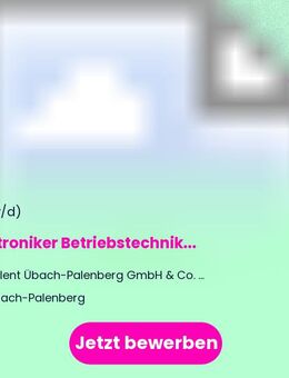 Elektroniker Betriebstechnik (m/w/d) - Übach-Palenberg