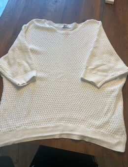 Weißer Strick Pullover - Schnaittenbach