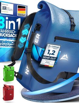 NEXTCOVER 3in1 Fahrradtasche blau Gepäckträgertasche - Birkenfeld (Baden-Württemberg)