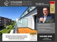 MODERNES APARTMENT/SINGLEWOHNUNG MIT GARAGE, 2xTERRASSE, EBK UND AUFZUG -KfW 40 STANDARD- - Frechen