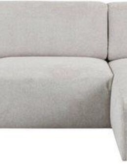Home affaire Ecksofa Linkka, Breite 301 cm, L-Form, in einem weichen Chenille-Stoff, mit Wellenunterfederung