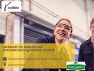 Fachkraft für Robotik und Automatisierungstechnik (m/w/d) - Meckenheim