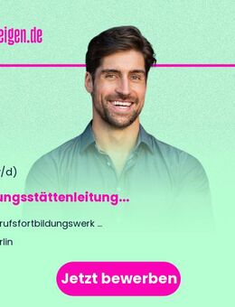 Bildungsstättenleitung (m/w/d) - Berlin