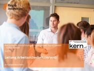 Leitung Arbeitssicherheit (m/w/d) - Gelsenkirchen