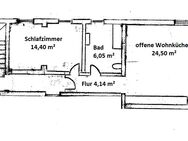 Helle 2-Zimmer-Wohnung in Altlandsberg zu vermieten - Altlandsberg