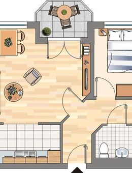 Demnächst frei! 2-Zimmer-Wohnung in Dortmund Benninghofen-Loh - Dortmund