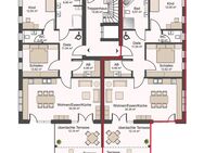 Ansprechende Neubau-Erdgeschosswohnung mit Gartenanteil in sehr guter Lage von Bielefeld-Quelle! - Bielefeld