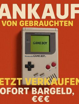 Ankauf Nintendo Gameboy, Pocket, Color, Advance - Jeder Zustand - Hallstadt