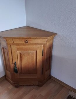 Eckschrank Eiche massiv - Schmelz