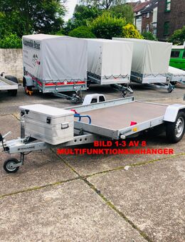 TIEFLADER KIPPER ANHÄNGER FÜR MOTORRAD / QUADT / SPYDER / ROLLER - Duisburg