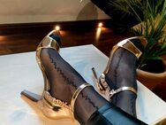 Anna Field Damen Sandalette High Heels Pumps Gr. 39 Gold 😍🤩 - München