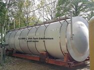 V10 gebrauchter 32.000 L Edelstahltank V4A isolierter Transporttank Inox Stahl AISI 316L auf Stahlgestell Chemietank Chloride Wasserstoff Wärmetank - Nordhorn
