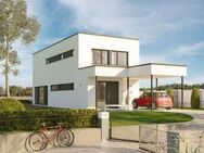 Nicht zu groß & nicht zu klein- Moderner Neubau inkl. Baugrundstück+ Fördermöglichkeiten in ruhiger Lage - Guntersblum