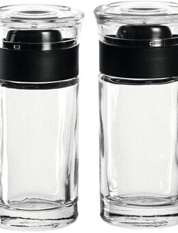 LEONARDO Salz- / Pfefferstreuer CUCINA, Gewürzstreuer, 2er Set, (Set, 2-tlg), Höhe ca. 9 cm, Fassungsvermögen je 40 ml