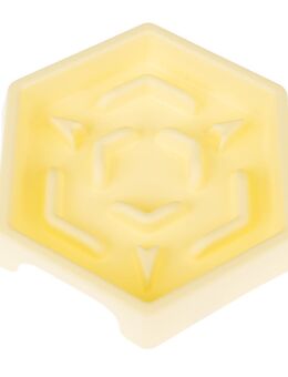TIAKI Slow Feeder Yellow Hexagon - 450 ml