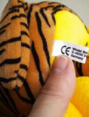 Windel-Plüsch-Tiger,ca. 28 cm in 52441