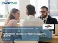Fachreferent Compliance/ Risikomanagement (m/w/d) - Rostock