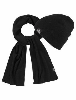 Lonsdale Strickmütze und Schal als Set LEAFIELD (Packung, 2-St., mit Schal) Set aus Schal undMütze