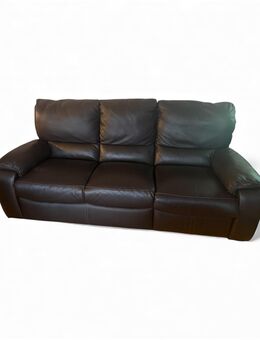 Echtleder Relaxganitur 3+2+1 - Gindorf