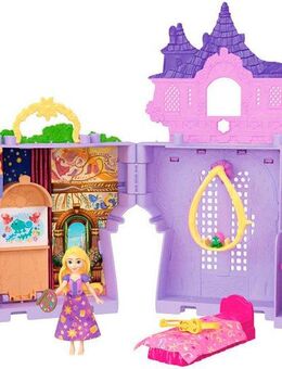 Mattel® Puppenhaus Disney Prinzessin Kleine Puppen Rapunzel Stacking Castle