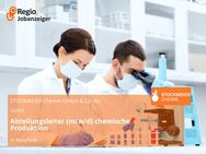 Abteilungsleiter (m/w/d) chemische Produktion - Bielefeld