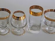 Murano Medici Goldrand, Set für 12 Pers., unbenutzt, teilweise original verpackt, SCHNÄPPCHEN! - Bad Dürkheim