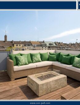 Traumhafte Maisonette-Wohnung mit Dachterrasse am Rhein - Düsseldorf