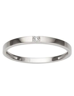 Firetti Diamantring Schmuck Geschenk Gold 333 Damenring Verlobungsring Goldring Solitär, mit Brillant