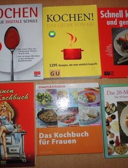 Kochbücher Kochen Backen GU Dr.Oetker 35 Bücher zus. 5,- - Flensburg