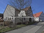 Denkmalgeschütztes Bauernhaus mit Sanierungs-Planung - Etzelwang