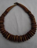 Halskette Modeschmuck Holz in 03099
