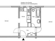 Sanierte 2 Zimmerwohnung ( ohne Balkon ) - Frankfurt (Main)