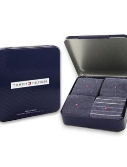 Tommy Hilfiger Socken TH MEN SOCK 4P TIN GIFTBOX (4er Pack)