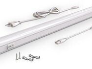 B.K.Licht LED Lichtleiste, LED fest integriert, Neutralweiß, Lichtleiste, Küchenlampe, Stecksystem, 15W 1.200 Lumen 4.000K, weiß
