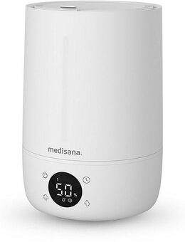 Medisana Luftbefeuchter AH 663, 4,5 l Wassertank, Top-Fill-Design, integrierter Luftfeuchtigkeitssensor, 4,5L Wassertank
