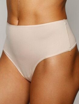 LASCANA High-Waist-String (2er-Pack) aus weicher und hoch elastischer Microfaser