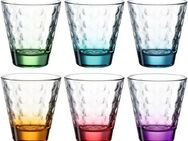 LEONARDO Gläser-Set OPTIC, Glas, 215 ml, 6-teilig