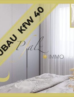 3-Zimmer - Modern - Terrasse - Stadtnah! KfW 40EE Neubau-EG-Wohnung - Pirmasens