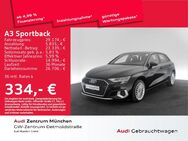 Audi A3, Sportback 40 TFSI e advanced S line, Jahr 2022 - München