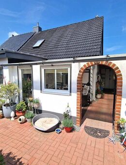 Rustikale Doppelhaushälfte mit großer überdachter Terrasse bei der Ostsee in Schönberg-Kalifornien - Schönberg (Holstein)