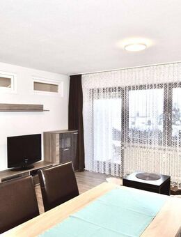 Schöne möblierte 1,5 Zimmer Wohnung + Terrasse + PKW Stellplatz in Oberreute-Irsengrund zu verkaufen - Oberreute
