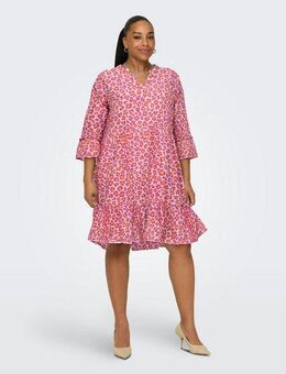 ONLY CARMAKOMA Tunikakleid CARTHYRA LIFE PEPLUM DRESS WVN Sommerkleid