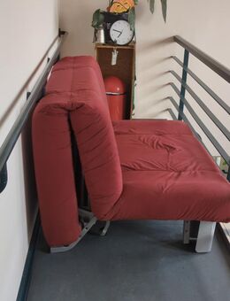 Design, Schlafsofa, Rot, gut erhalten, praktisch an und abzuziehen, - Berlin