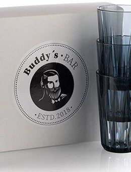 Buddy's Becher Buddy´s Bar, Kunststoff, 6er Set, Tritan Kunststoff, Kristallglas-Optik, wiederverwendbar