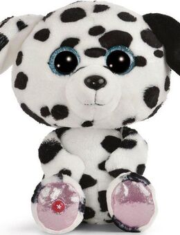 Nici Kuscheltier Glubschis, Dalmatiner Dottino, 25 cm, schlenkernd, enthält recyceltes Material