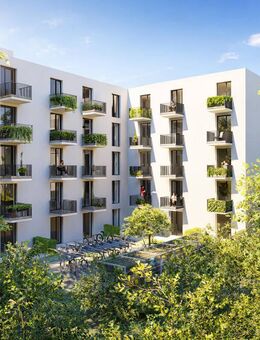 WE 12: Eberswalde: ERSTBEZUG im LUXUS Neubau: 1-Zi mit 22m² MIT TERRASSE ab 2027 BEZUGSBEREIT - Eberswalde