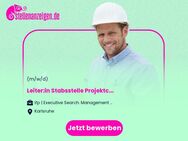 Leiter:in Stabsstelle Projektcontrolling (m/w/d) - Karlsruhe